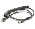 Datalogic Cable, USB, Type A, Enhanced, POWER OFF TERMINAL USB CERTIFD