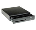 Posiflex CR6310B Cash Drawer - 16.85" x 18.11" x 3.94", 5 Bill, 6 COIN, 12V/24V, Printer-driven, Anti-Scratch Paint, Color: Black