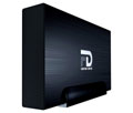 Fantom Drives 2TB External Hard Drive - GFORCE 3 - USB 3, Aluminum, Black