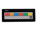 Logic Controls KB1700 17 KEY Programmable KEYPAD (BUMP BAR) - Black, Xpient, PS/2, Legend Sheet B (Progressive Software Compatible Layout)