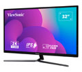 ViewSonic VX3211-2K-MHD 32" 1440p IPS Monitor with HDMI, DisplayPort, VGA and sRGB - 32" Monitor, QHD 2560 x 1440
