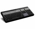 Cherry 17" LPOS,Black,QWERTY,3-track MSR & touchpd,131key,IP 54