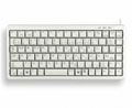 Cherry G84 KEYB 11IN ULTRASLIM US 86-KEY USB & PS/2 MECH. KEY SWITCH - Light Gray