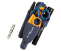 Fluke Networks Pro-Tool Kit IS60 with D914S Impact Tool, D-Snips, Cable Stripper, EverSharp 66/110 cut blade, Sharpie® & Maglite®