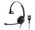 Sennheiser SC 230 Headset - Mono - Black -  Wired - 180 Ohm - - Over-the-head - Binaural - Supra-aural - Noise Cancelling Microphone
