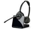 PLANTRONICS INC CS520-XD BINAURAL OVER THE HEAD HEADSET W/MIC