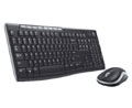 Logitech Wireless Combo MK270 - USB Wireless RF Keyboard - USB Wireless RF Mouse - Optical - Scroll Wheel