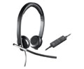 Logitech USB Headset Stereo H650e - Stereo - Wired - Over-the-head - Binaural - Supra-aural - Noise Cancelling Microphone