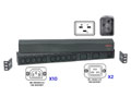 APC Basic Rack 3.68kVA PDU - 1U 19" Rack-mountable - INPUT: IEC-320 C20, OUTPUT: 10 x IEC 320-C13, 2 x IEC 320-C19