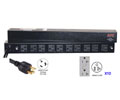 APC Basic Rack 2.88kVA PDU - 2.88kVA - 1U 19" Rack-mountable - INPUT: NEMA L5-30P, OUTPUT: 10 x NEMA 5-20R