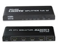 4XEM 4 Port HDMI Splitter Supports3D 4K/2K - 340 MHz to 340 MHz - HDMI In - HDMI Out