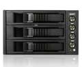 iStarUSA 2x5.25" to 3x3.5" SAS/SATA 6.0 Gb/s Hot-Swap Cage - Black