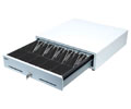 Star SMD2-1617WT Cash Drawer - 16" x 17", Printer Driven, 5 Bill-5 Coin, Dual Media Slot, DK Ready, White (CD1 Cable Included)