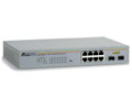 Allied Telesis WebSmart AT-GS950/8-10 Gigabit Ethernet Switch - 8 x 10/100/1000Base-T