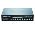 D-Link Ethernet Switch - 8 Ports - 4 x POE - 4 x RJ-45 - 10/100/1000Base-T