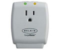 BELKIN 1-Socket Wall Mount Surge Suppressor - Receptacles: 1 x NEMA 5-15R - 885J