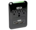 TRIPP LITE Protect It! SK30USB 5-Outlets Surge Suppressor - 3 x NEMA 5-15R, 2 x USB - 1.80 kVA - 540 J - 120 V AC Input - 5 V DC Output