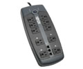 TRIPP LITE Protect It 10-Outlets Surge Suppressor - 10 x NEMA 5-15R - 1.80 kVA - 2395 J - 120 V AC Input - 120 V AC Output