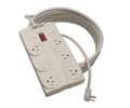 TRIPP LITE Protect It! 8-Outlet Surge Suppressor - Receptacles: 8 x NEMA 5-15R - 1440J