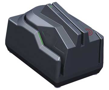 MagTek MICRSafe Check Reader - USB and HID (Human Interface Device), Includes Power Supply and Cable.