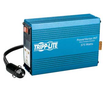 Tripp Lite POWER INVERTER 375W 12VDC 220-240V PORTABLE W/ AUTO OUTLET