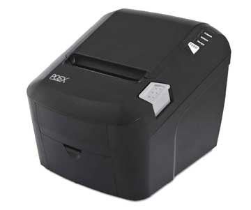 POS-X EVO HiSpeed Thermal Receipt Printer - Black,  USB (Power Supply Included)