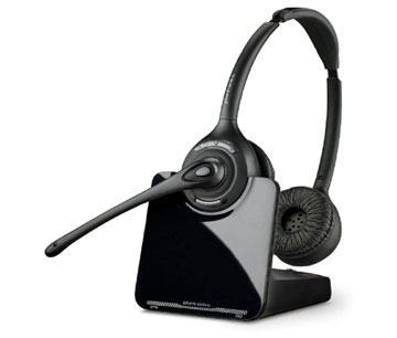 PLANTRONICS INC CS520-XD BINAURAL OVER THE HEAD HEADSET W/MIC