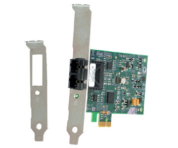 Allied Telesis AT-2711FX Fast Ethernet Fiber Network Interface Card - PCI Express x1 - 1 x SC - 100Base-FX