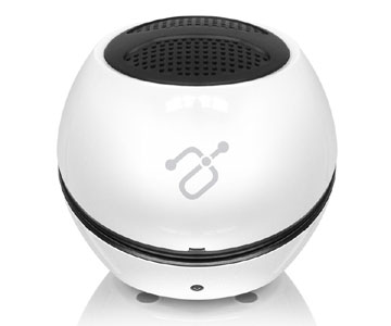 Aluratek Bump APS02F Speaker System - 3 W RMS - Battery Rechargeable - Wireless Speaker(s) - Bluetooth - USB - iPod Supported
