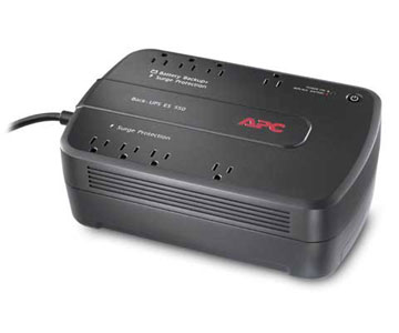 APC Back-UPS ES 550VA/330W/120V 8 Outlet Desktop UPS