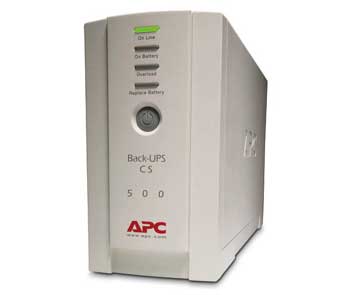 APC Back-UPS CS 500VA/300W/120V Tower UPS (Beige)