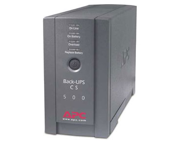 APC Back-UPS CS 500VA/300W/120V Tower UPS (Black)