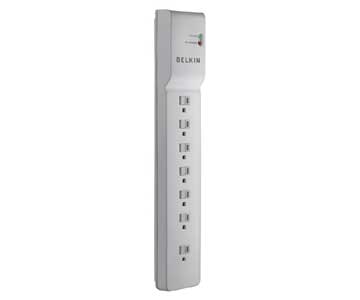 BELKIN Commercial 7-Outlets Surge Suppressor - Receptacles: 7 x NEMA 5-15R - 750J