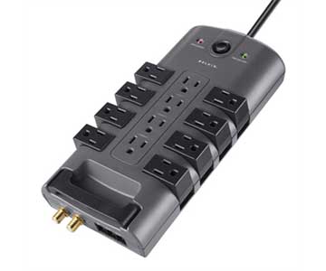 BELKIN SurgeMaster 12-Outlets Surge Suppressor - 12 x AC Power - 4320 J