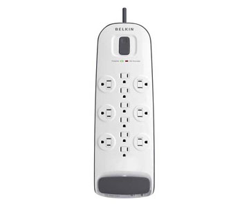 BELKIN 12-Outlets Surge Suppressor - 12 - 1.88 kVA - 3996 J - 125 V AC Input - 125 V AC Output