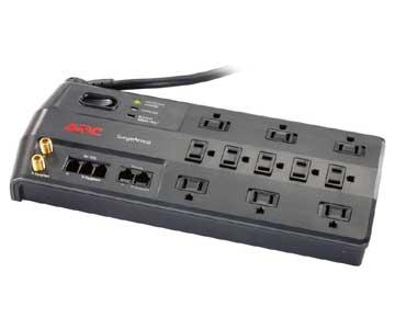 APC SurgeArrest Performance 11-Outlets Surge Suppressor - Receptacles: 11 x NEMA 5-15R - 2030J