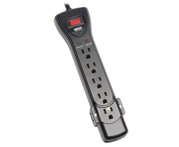 TRIPP LITE Protect It! SUPER7B 7 Outlets Surge Suppressor - 7 x NEMA 5-15R - 1.80 kVA - 2160 J - 120 V AC Input